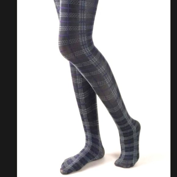 NEW in package plaid tights stockings - Picture 1 of 2